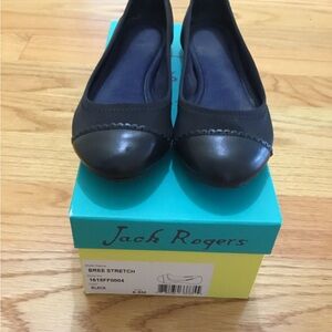 Jack Rogers Women's Black Flats